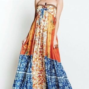 green emerald velvet dress Free People Bluebell Maxi Dress  Josie's Boutique